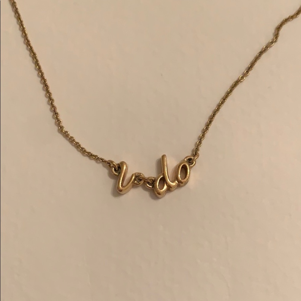 Kate Spade “I do” Necklace
